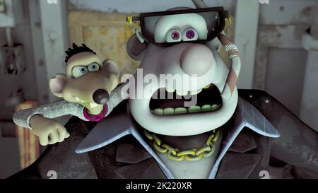 SPIKE, WHITEY, FLUSHED AWAY, 2006 Stock Photo