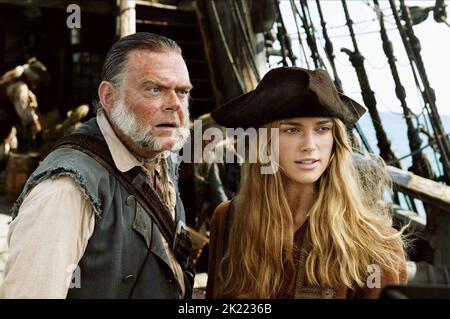 KEVIN R. MCNALLY, KEIRA KNIGHTLEY, PIRATES OF THE CARIBBEAN: DEAD MAN'S CHEST, 2006 Stock Photo