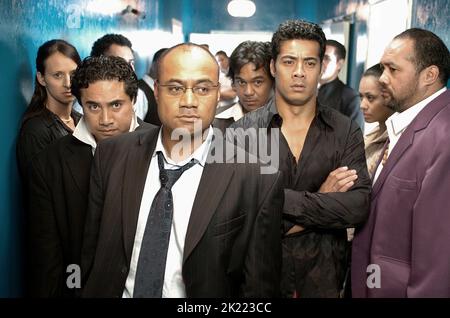 IAHETO AH HI, OSCAR KIGHTLEY, SHIMPAL LELISI, ROBBIE MAGASIVA, DAVID FANE, SAMOAN WEDDING, 2006 Stock Photo