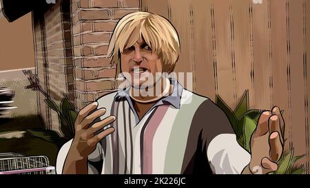 WOODY HARRELSON, A SCANNER DARKLY, 2006 Stock Photo