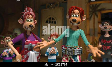 RITA, FLUSHED AWAY, 2006 Stock Photo