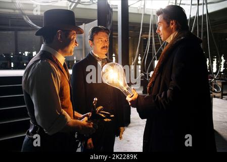 SERKIS,BOWIE,JACKMAN, THE PRESTIGE, 2006 Stock Photo