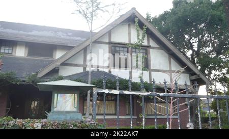 Los Angeles, California USA 15th September 2022 A general view of atmosphere of Singer Marvin Gaye's Murder Location by his Father Marvin Gay Sr. on April 1,1984 at 2101 South Gramercy Place in Los Angeles, California USA. Photo by Barry King/Alamy Stock Photo Stock Photo