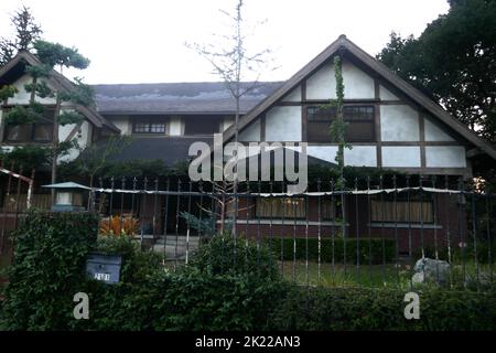 Los Angeles, California USA 15th September 2022 A general view of atmosphere of Singer Marvin Gaye's Murder Location by his Father Marvin Gay Sr. on April 1,1984 at 2101 South Gramercy Place in Los Angeles, California USA. Photo by Barry King/Alamy Stock Photo Stock Photo