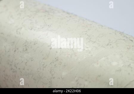 Macro photo of dust and lint on a special sticky surface Stock Photo