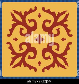 Abstract art decoration pattern. Vector illustration Stock Vector