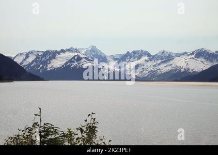 Cook Inlet landscape Photographed near Homer, Alaska. Homer is a city ...