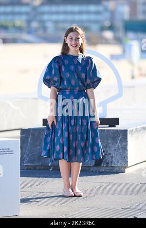 September 22, 2022, San Sebastian, Spain: KILA LORD CASSIDY attends 'The Wonder' Photocall during the 70th San Sebastian International Film Festival at Kursaal Palace in San Sebastian, Spain. (Credit Image: © Jack Abuin/ZUMA Press Wire) Stock Photo