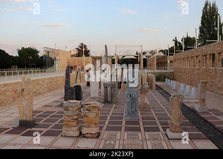 Amman, Jordan : Sculptures and statues in AlHussein Public Parks Stock Photo