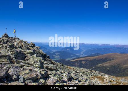 Landscape in Austian Alps - Kreiskogel, 2306 m,  Steiermark, Austria Stock Photo