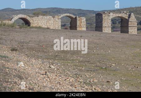 Bridge remanis, Garrovillas de Caceres, Spain