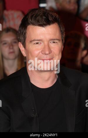 Singer RICK ASTLEY, German Talkshow 'Markus Lanz', Hamburg, 22.06.2016 Stock Photo