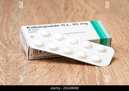 Tablets Containing Iodine Sodium Iodide And Potassium Iodide For Use In 