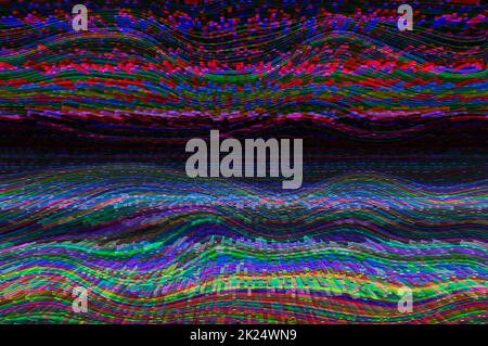 Abstract background of a 3D illustration from a digital pattern. Stock Photo