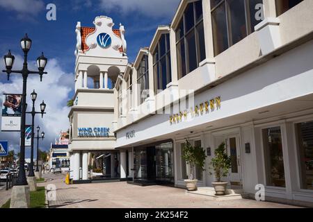 Crystal Casino in Oranjestad, Aruba Stock Photo - Alamy