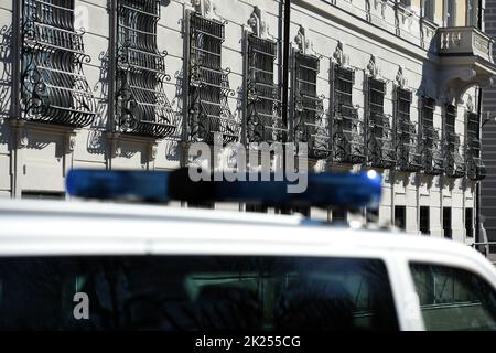 Bundeskanzleramt in Wien, Amtssitz des österreichischen Bundeskanzlers - Federal Chancellery in Vienna, official residence of the Austrian Federal Cha Stock Photo