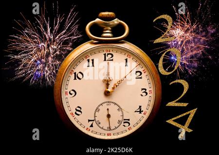 New Year decoration, picture for the New Year. Stock Photo