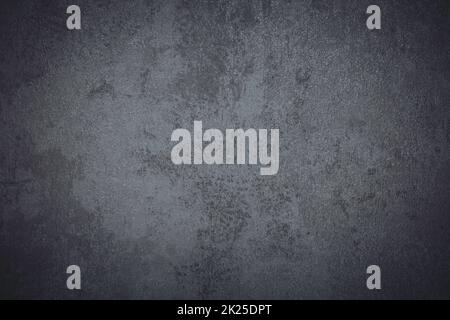dark gloomy grey and black slate background or texture Stock Photo