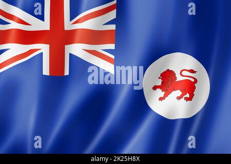 Tasmania state flag, Australia Stock Photo