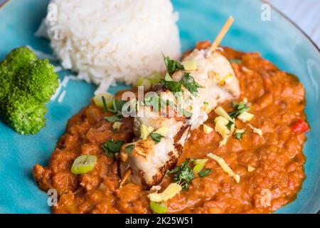 indian chicken curry Stock Photo