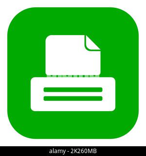 Printer and app icon Stock Photo - Alamy