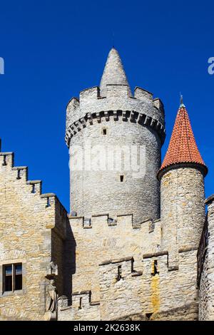 View of Kokorin Castle (2) Stock Photo