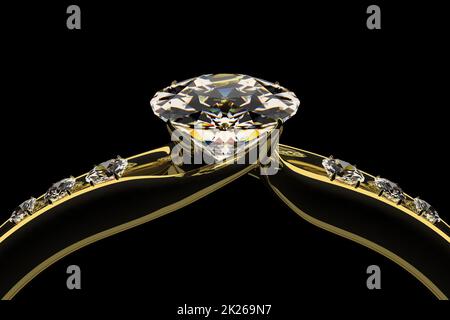 Diamond ring Stock Photo