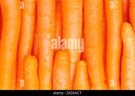 Carrots carrot background vegetable vegetables from above Stock Photo