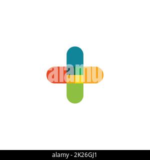 abstract geometric background with icon Stock Photo - Alamy