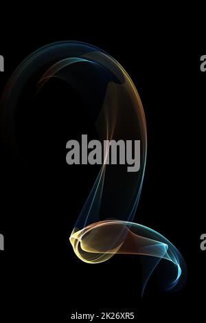 Abstract wave vector background, rainbow waved lines for brochure, website, flyer design. Spectrum wave color. Smoky color wave. Wavy line color. Stock Photo