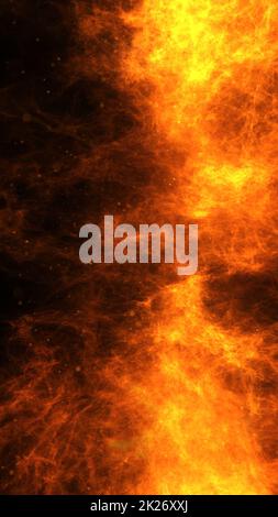 abstract blaze fire flame texture Stock Photo