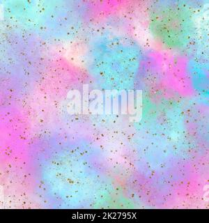 Nebula, cluster of stars in deep space. Science fiction art. Stock Photo