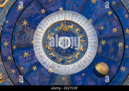 Zodiac Signs Horoscope background. Concept for fantasy and mystery Stock Photo
