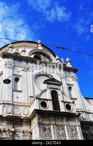 Brescia - The church Chiesa di Santa Maria dei Miracoli Stock Photo