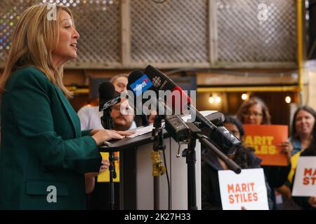 Ontario NDP MPP Marit Stiles Announces Her Provincial Leadership ...