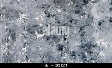 Texture of gray decorative plaster or concrete. Abstract background for design. Decorative plaster effect on wall. Stock Photo