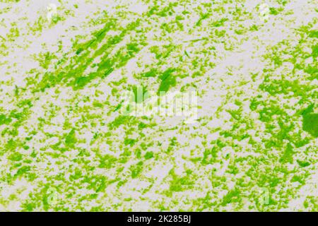 crayon hand drawing green texture Stock Photo