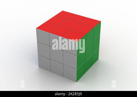 Rubiks cube Stock Photo
