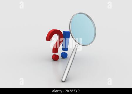 Searching problems Stock Photo