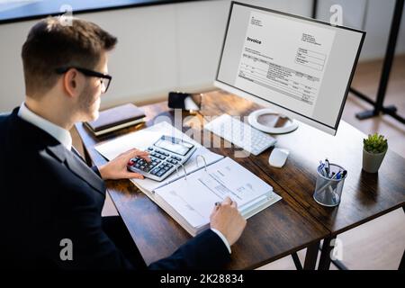 Professional Tax Accountant Stock Photo