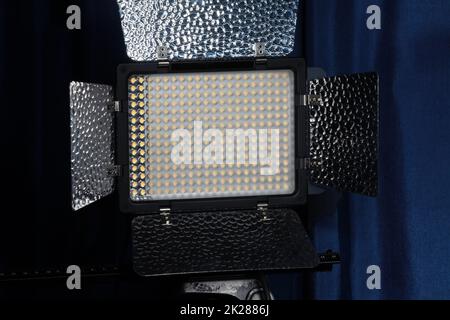 LED cinema spotlight Stock Photo