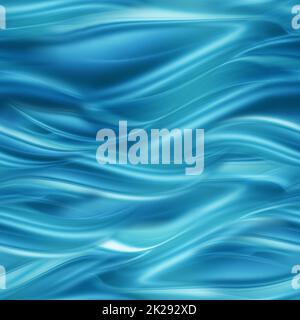 Seamless blue water background Stock Photo