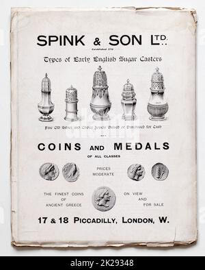 Advert in 1916 Issue of The Connoisseur Magazine Stock Photo