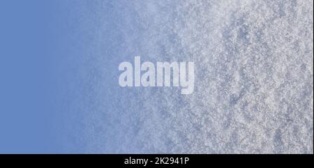 The surface of the lake is covered with snow. Lake Baikal, Russia Stock Photo