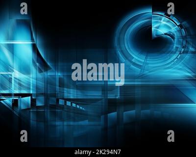 technology background Stock Photo