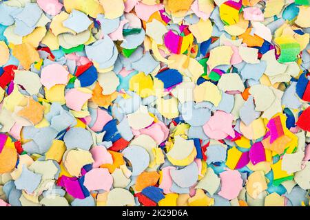 Colorful Confetti Stock Photo