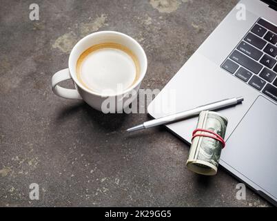 Online business concept Stock Photo