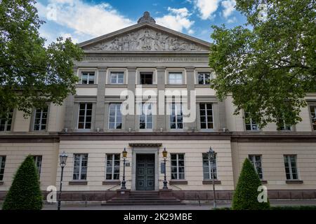 University auditorium at Wilhelmsplatz in Goettingen, Lower Saxony Stock Photo