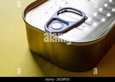 Can of sardines Stock Photo