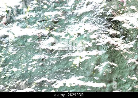 Texture of colorful graffiti paint on conrete and brick walls in red blue purple and silver Stock Photo
